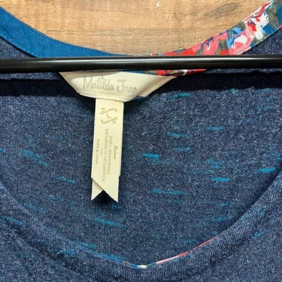 Matilda Jane Navy long dress size large - Picture 3 of 7